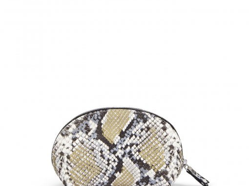 'AGL' Snakeskin-Print Clutch Bag in Oslo - Emma's Shoes & Accessories