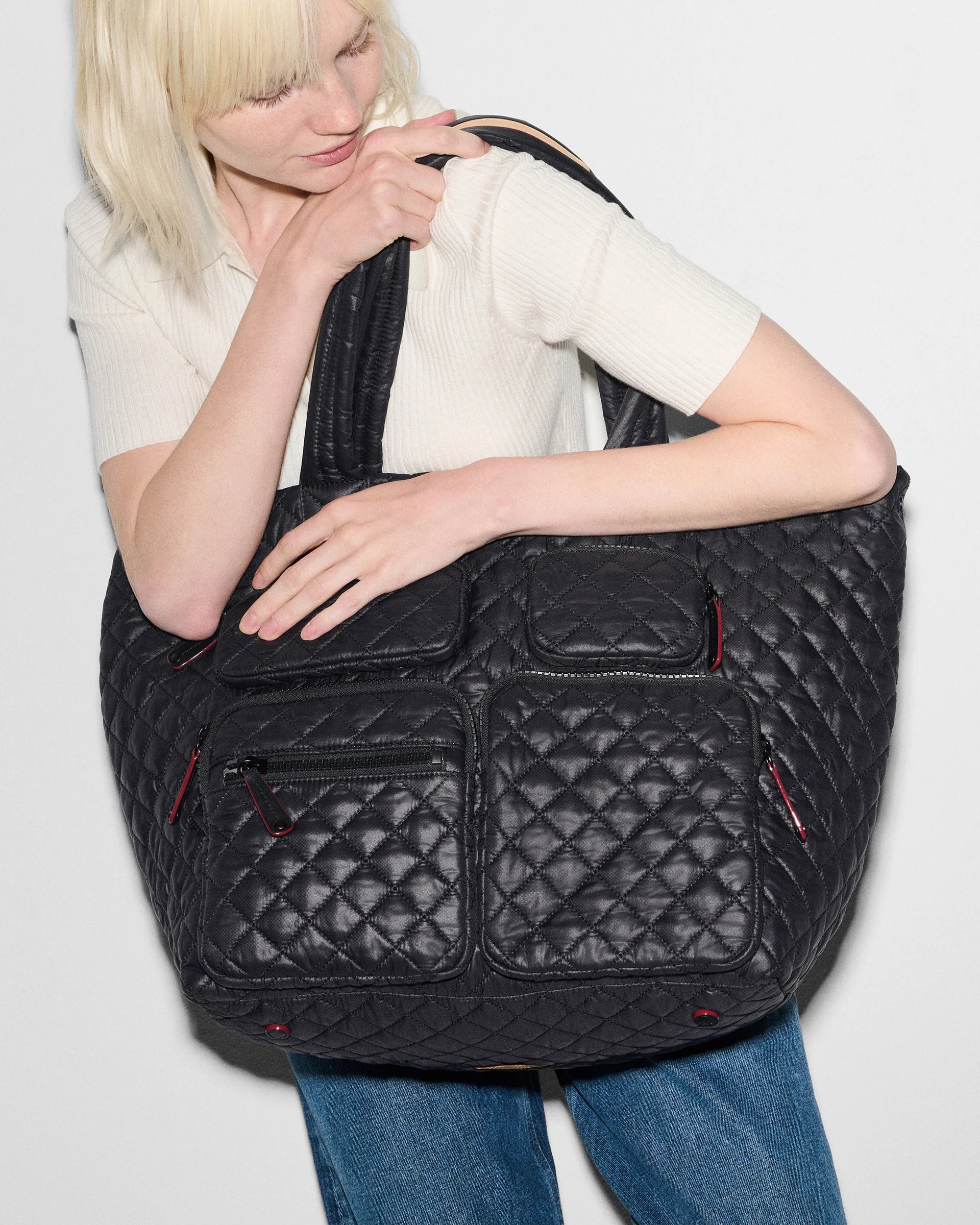 MZ Wallace' LARGE METRO TRAVEL TOTE - Emma's Shoes & Accessories
