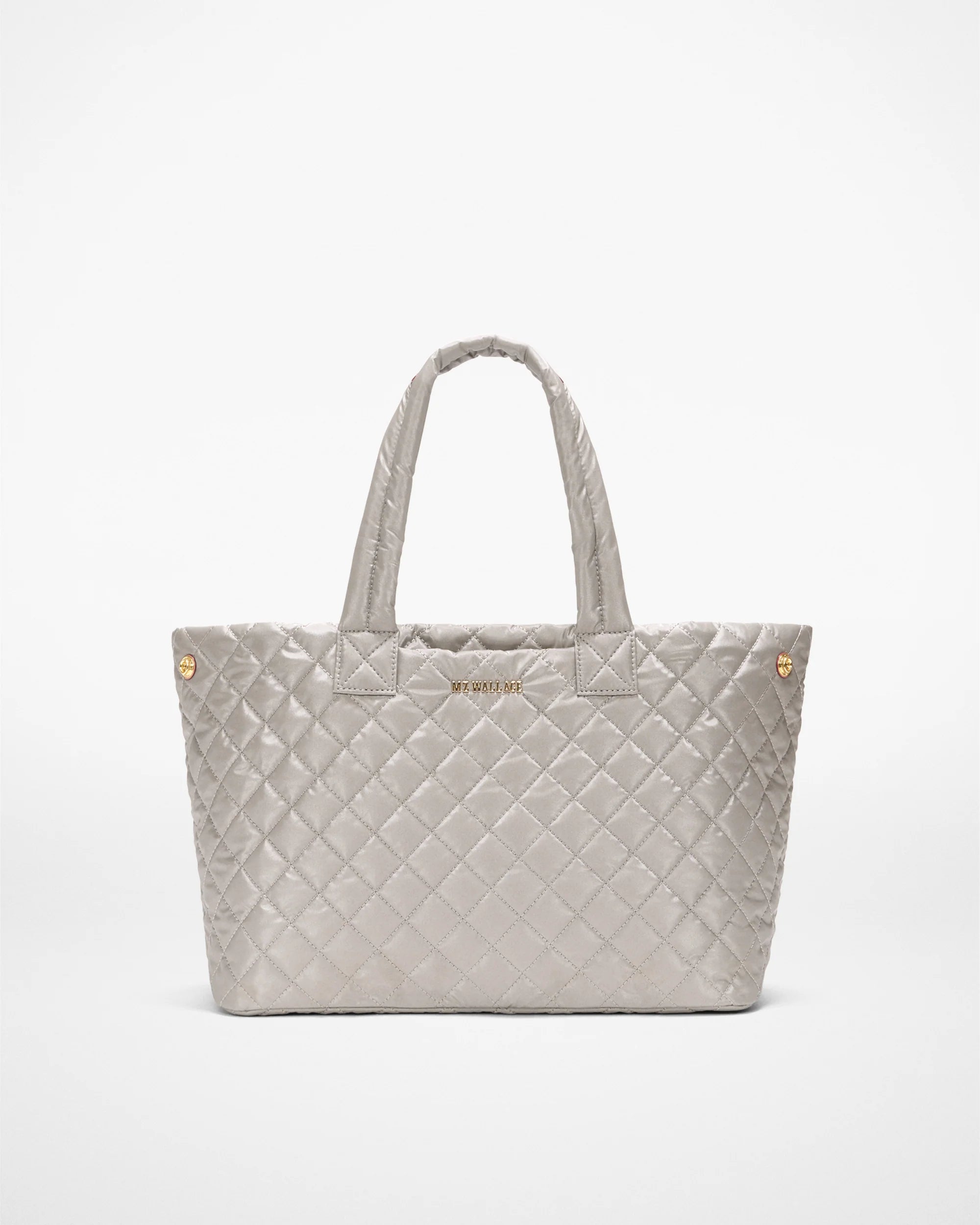 Mz Wallace' Sable Pearl Metallic Medium Metro City Tote - Emma's