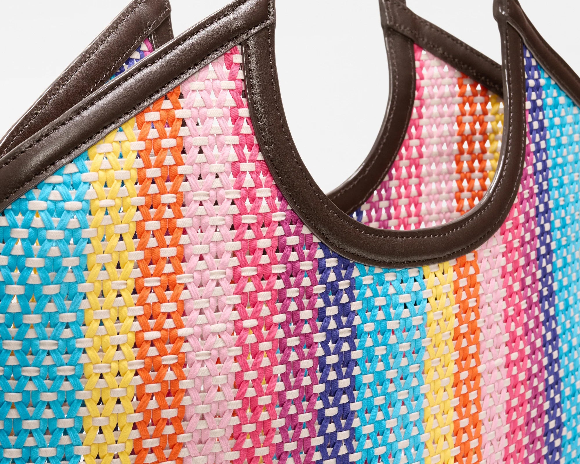 Mz Wallace' Feria Stripe Large Georgica Tote - Emma's Shoes
