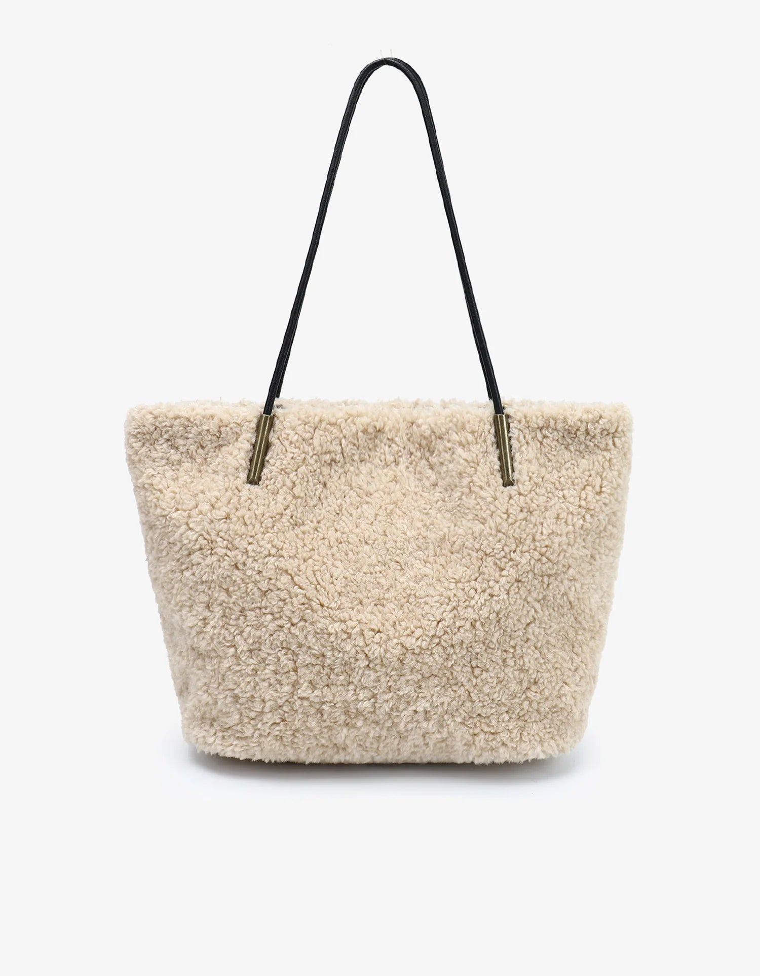 Akimbo East West Shearling Tote - Emma's Shoes & Accessories