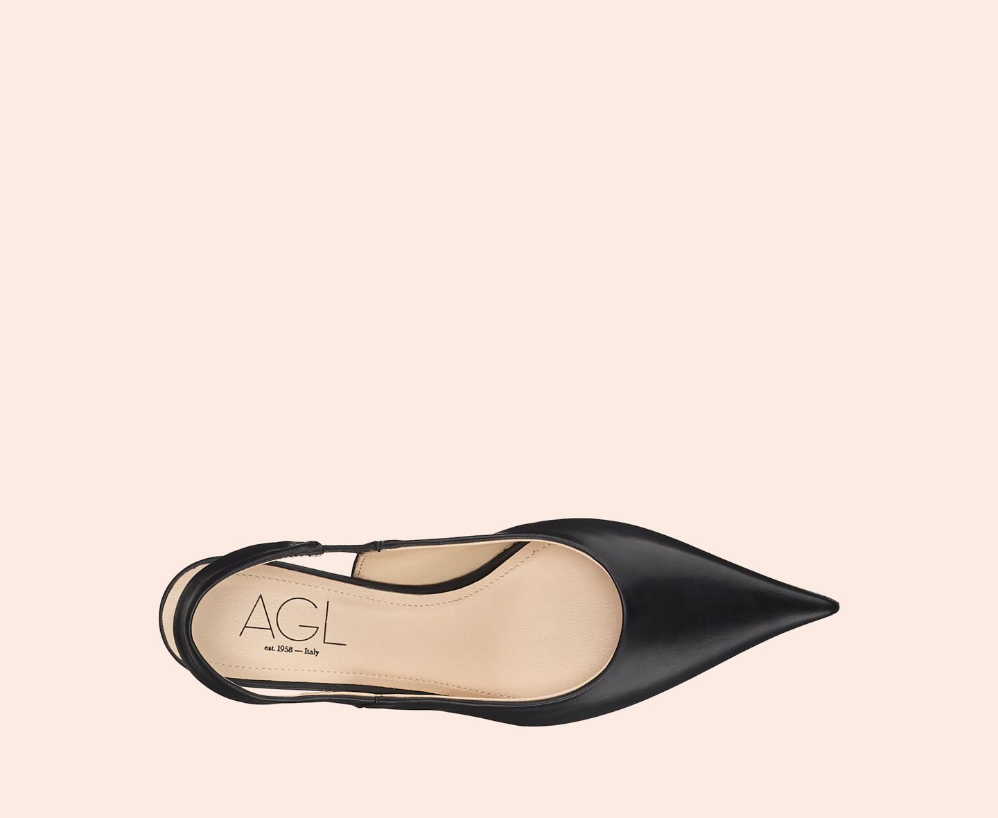 'AGL' Leather Sling-Back