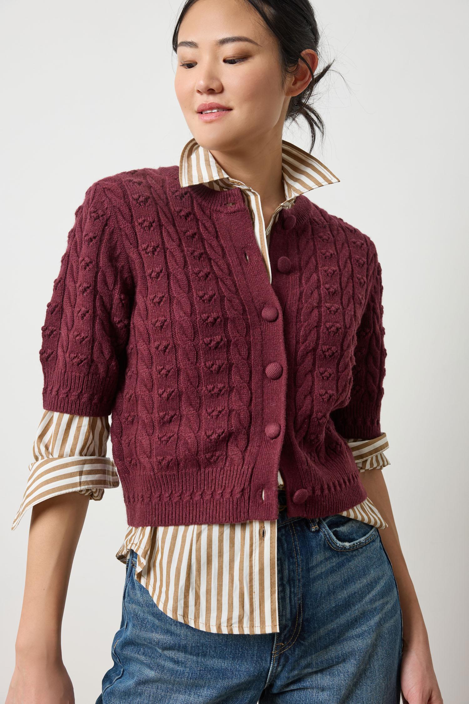 トップス Jent Louis Short Cardigan Josie Short Sleeve Cardigan - White | Levi's® US