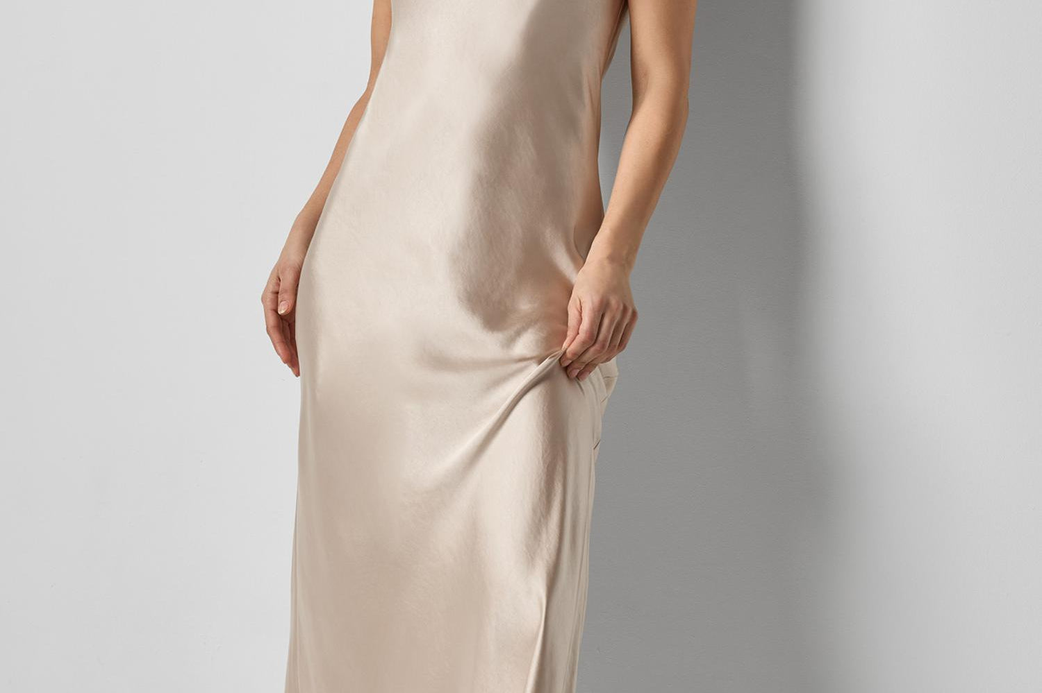 'Lilla P' Satin Maxi Dress - Emma's Shoes & Accessories 'Lilla P' Satin Maxi Dress - Emma's Shoes & Accessories