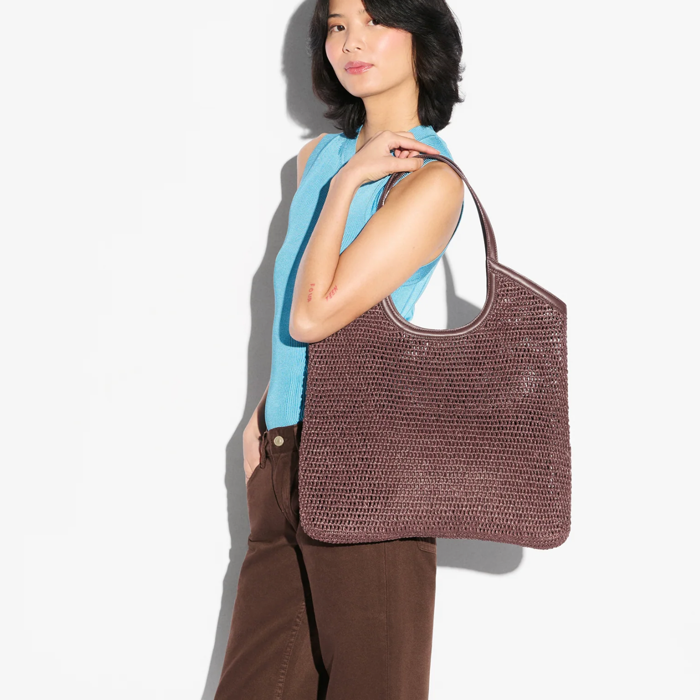 MZ Wallace' Large Crochet Georgica Tote - Emma's Shoes & Accessories