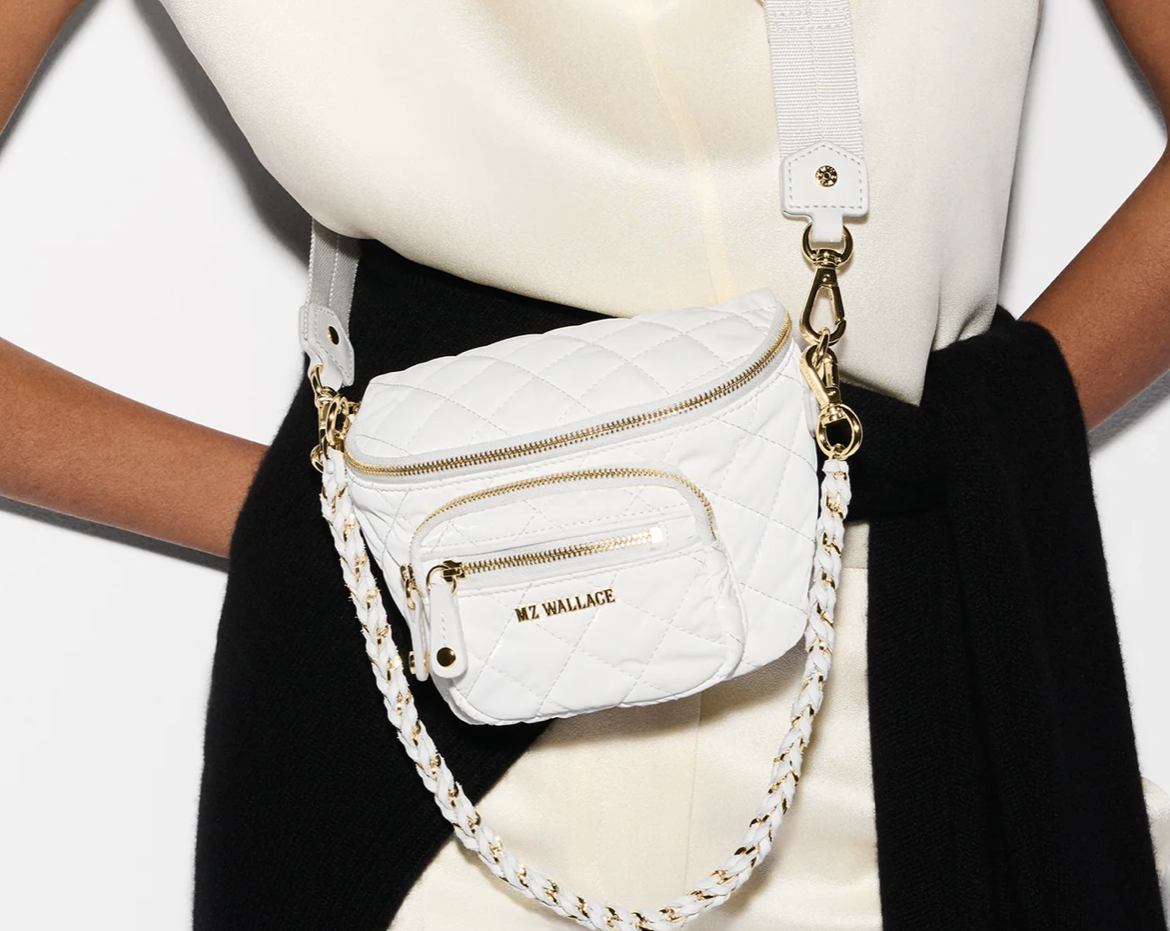k*1様 MZ Wallace NEW! スリング クロスボディ ホワイト、新品 MZ Wallace' MICRO CROSBY SLING - Emma's Shoes & Accessories