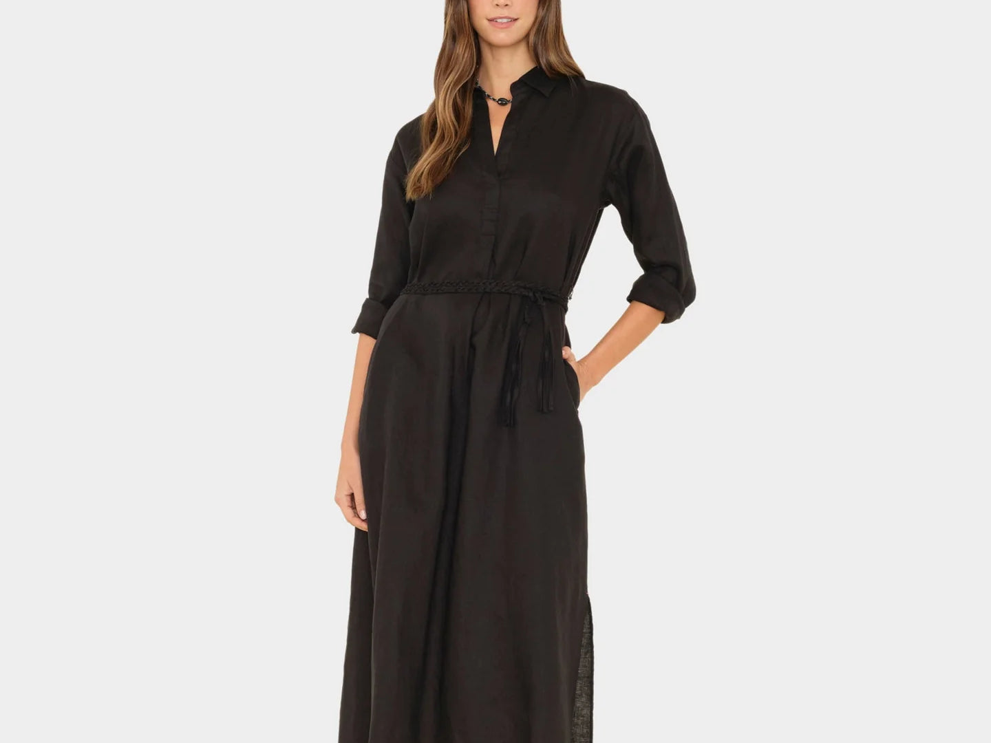 'Xirena' Black Hollie Dress