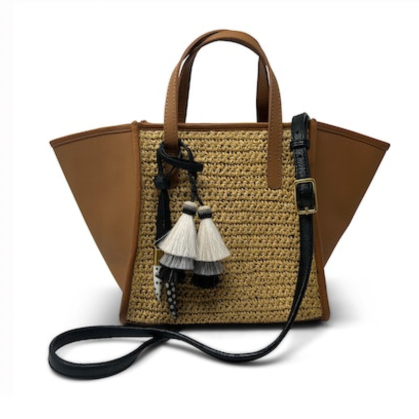 Raffia Mini Tote 'Kempton & Co'