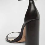 'Schutz' Cadey Lee Leather Block-Heel Sandals